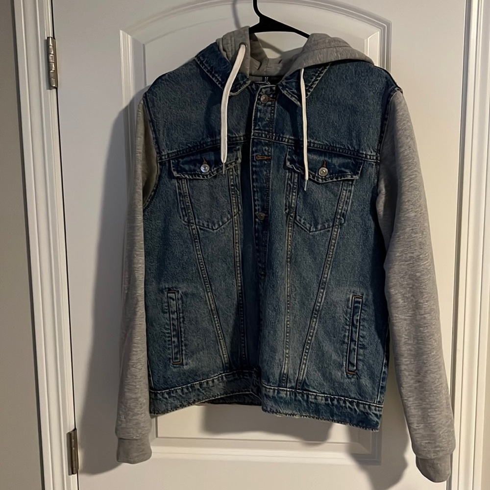 Hooded Jean Jacket